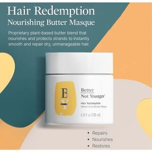 Better Not Younger Hair Redemption Restorative Butter Masque, 2 fl oz